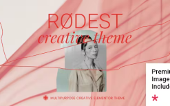 Rødest v1.0 Creative Elementor Theme