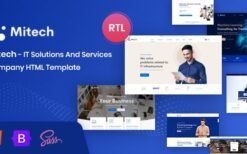 Mitech (v2.9.0) IT Solutions And Services Company HTML Template