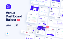Venus – Dashboard Builder PRO (Figma Version)