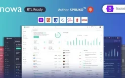 Nowa v5.0 Bootstrap Admin & Dashboard HTML Template