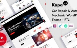 Kapa (v2.0) Car Repair & Auto Services WordPress Theme