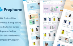 Propharm (v1.6) Pharmacy & Medical WordPress WooCommerce Theme