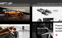 ShiftUp (v1.3) Car Repair & Auto Services Theme