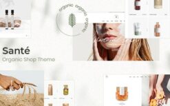 Santé (v1.5.1) Organic Shop Theme