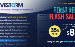 Investorm v1.5.2 Advanced HYIP Investment Management Platform