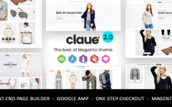 Claue Magento 2 Theme v2.1.18 [M1, M2]