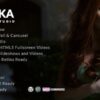 Kinetika (v6.6.2) Fullscreen Photography Theme