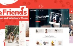 v1.5 PawFriends Pet Shop and Veterinary Theme