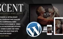 Scent v3.6.2 Model Agency WordPress Theme