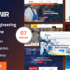 Enginir v3.5 Industrial & Engineering Multipurpose WordPress Theme