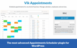 Vik Appointments Pro v1.2.17 for WordPress