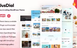 JusDial v1.0.1 Directory and Listing WordPress Theme