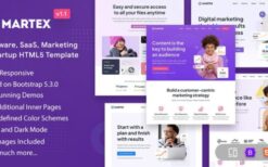 Martex 9 June 2023 – Software, SaaS & Startup HTML5 Template