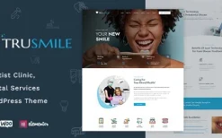 TruSmile v1.0.1 Dentist WordPress Theme