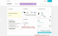 PrestaShop One Page Checkout – Responsive Module v2.1.6