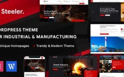 Steeler (v3.0) Industrial & Manufacturing WordPress Theme