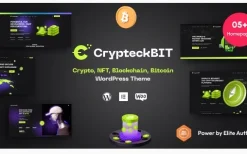 Crypteck v1.1.0 – ICO Landing Page & Crypto WordPress Theme