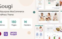 Gougi (v1.0.5) Multipurpose eCommerce WordPress Theme