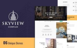Skyview Complex (v2.0) One Page Single Property WordPress Theme