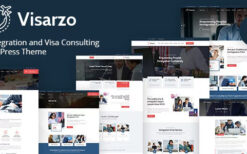 Visarzo v.2.3 Immigration and Visa Consulting WordPress Theme