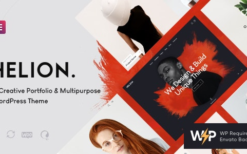 Helion (v1.1.12) Personal Creative Portfolio WordPress Theme + Store