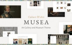 Musea (v1.4.0) Art Gallery and Museum Theme