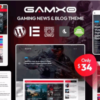 Gamxo (v2.0.4) WordPress Gaming News & Blog Theme