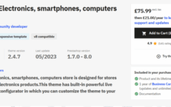 v2.5.0 P17AT15 Electronics, smartphones, computers store Template [v1.7, v8x] Prestashop