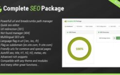 Complete SEO Package v6.8.0 The Best Seo Extension For OpenCart