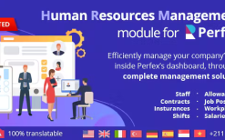 Human Resources Management v1.0g HR module for Perfex CRM