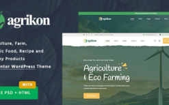 Agrikon (v1.3.2) Organic Food & Agriculture WooCommerce Theme