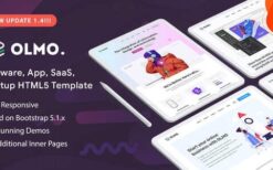 OLMO v1.4 Software & SaaS HTML5 Template