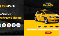 TaxiPark (v1.6.6) Taxi Cab Service Company WordPress Theme