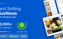 FluxNews (v5.4) Flutter mobile app for WordPress