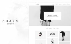 Charm (v1.1.2) Portfolio for Freelancers & Agencies