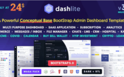 DashLite (v3.3.0) Bootstrap Responsive Admin Dashboard Template