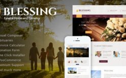 Blessing v3.2.11 Funeral Home WordPress Theme
