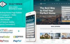 Realtyspace v1.5.0 Real estate WordPress Theme [NFIX*]