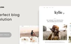 Malina v2.4.1 Personal WordPress Blog Theme