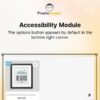 PrestaShop Accesibility module EAA WCAG v1.1.5