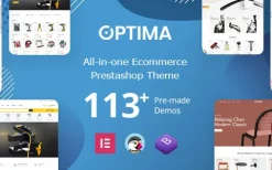 (v3.2.2) Optima Elementor – Multipurpose Prestashop 1.7.x, 8.x Theme PrestaShop