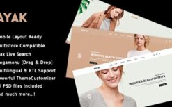 Kayak v2.1 Fashion and Lifestyle PrestaShop Theme