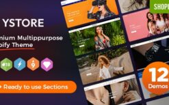 YStore (v1.2.4) Multipurpose Fashion Shopify Theme