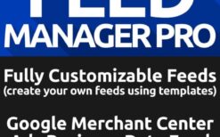 PrestaShop Feed Manager Pro (Product feeds for all platforms) v3.0.1
